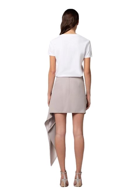 Jersey T-shirt with rhinestone logo ELISABETTA FRANCHI | sweaters | MA02641E2270